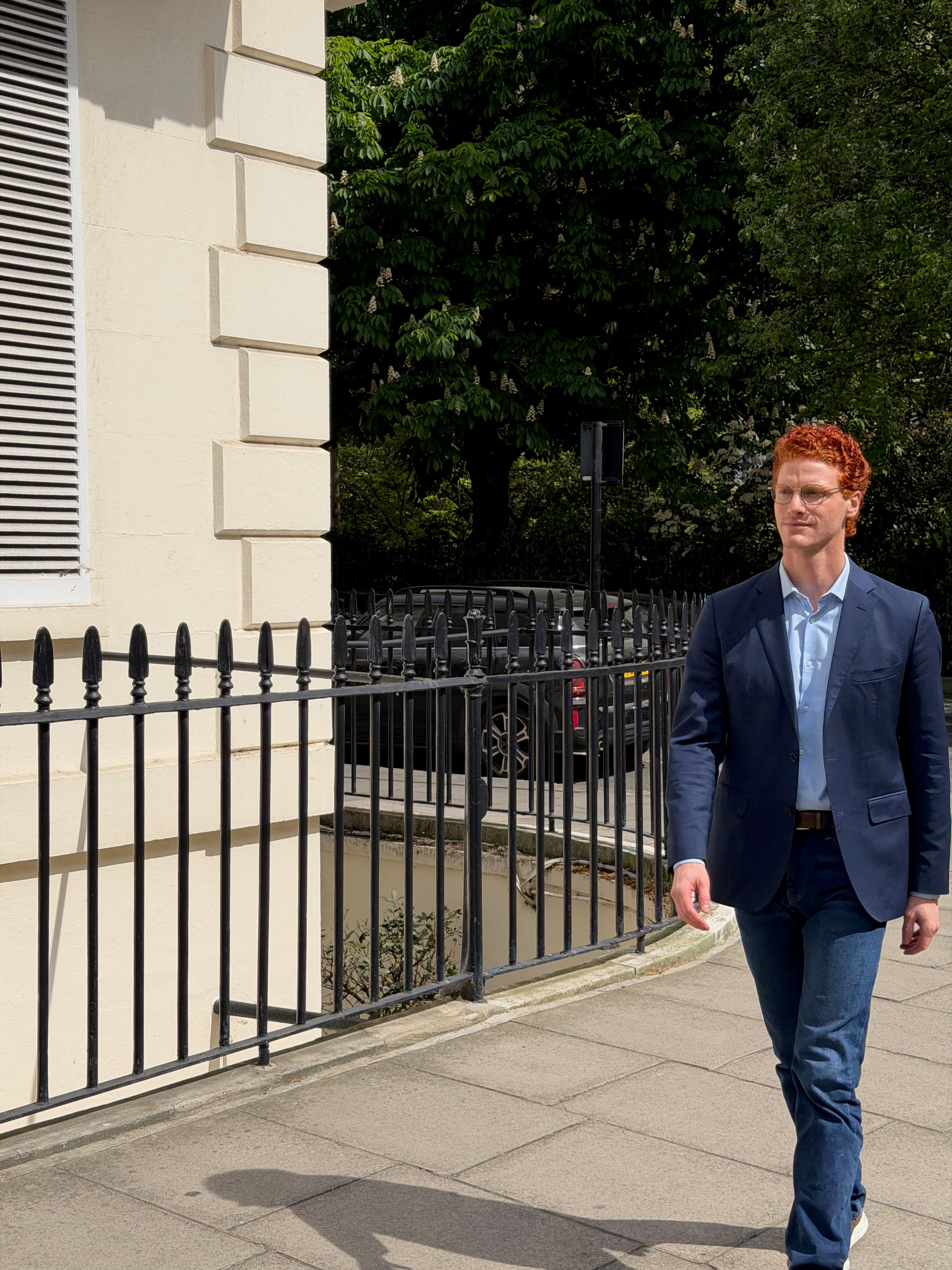 Marc Goldfinger on the streets of Norland Ward, Royal Borough of Kensington and Chelsea